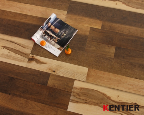 H8122-Multi-strip Series LVT Flooring with Crystal Treatment